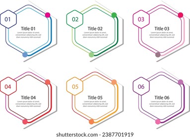Infographic Shape And Icon Set Vector