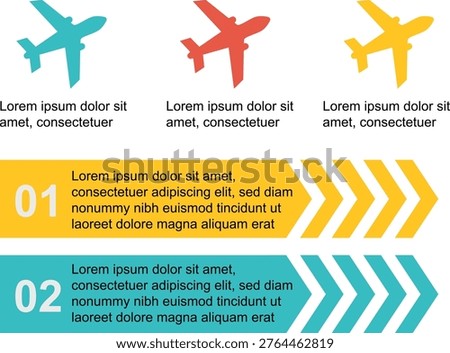 Infographic showing three regions with highlighted features and descriptions