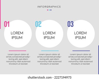infographic simple and minimal design 