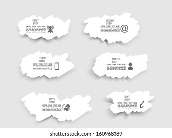 INFOGRAPHIC STAIN TEMPLATE INK SCRIBBLE COMIC WHITE