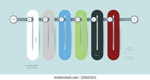 Infographic step by step template,can be used for infographics,number banners,graphic for website layout 
