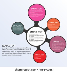 Infographic step template