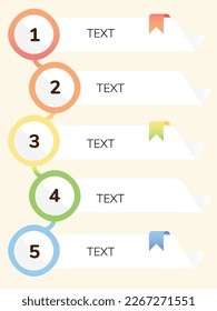 Infographic, Steps, Workflow, Business, Vector