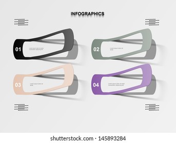 Infographic, stickers, eps10
