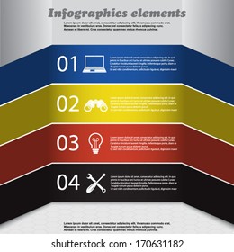 Infographic template 