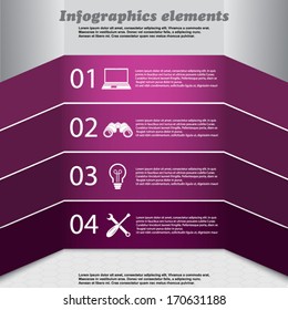 Infographic template 