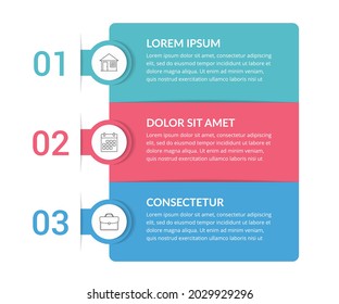 Infographic template with 3 steps, workflow, process chart, vector eps10 illustration