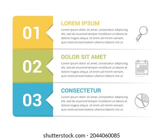 Infographic template with 3 steps, workflow, process chart, vector eps10 illustration