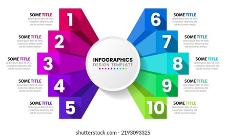 Infographic template with 4 options or steps. Can be used for workflow layout, diagram, banner, webdesign. Vector illustration