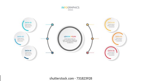 6 points infographic Images, Stock Photos & Vectors | Shutterstock