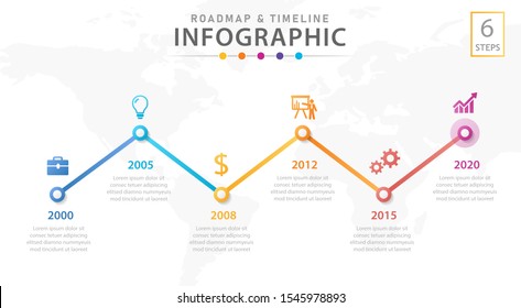 Infographic template for business. 5 steps line graph Timeline diagram, presentation vector infographic.