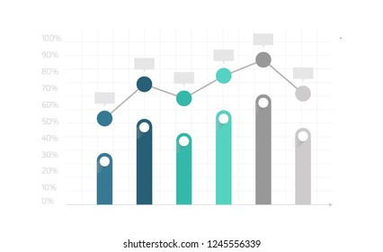 Infographic template for business. 6 steps Mindmap diagram with light blub, presentation vector infographic.