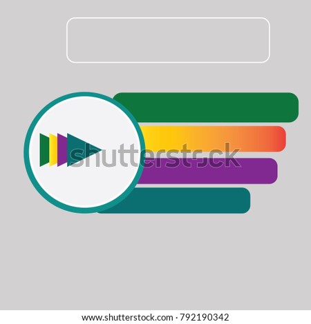 infographic template Business circle template timeline, web design. Vector illustration