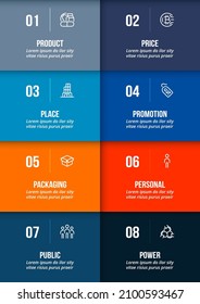 Infographic template business concept  with workflow.