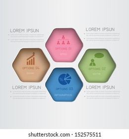 Infographic Template For Business Design.