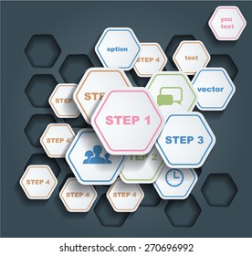 Infographic Template For Business Design. 