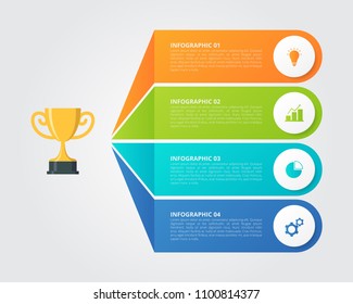 Infographic template for business, education, web design, banners, brochures, flyers, diagram, workflow, timeline. Vector illustration.