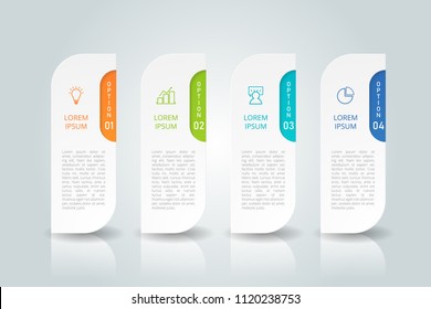 Infographic template for business, education, web design, banners, brochures, flyers, diagram, workflow, timeline. Vector illustration.