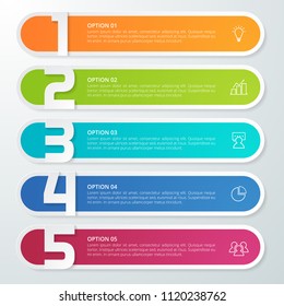 Infographic template for business, education, web design, banners, brochures, flyers, diagram, workflow, timeline. Vector illustration.