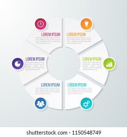 Infographic template for business, education, web design, banners, brochures, flyers, diagram, workflow, timeline. Vector illustration.