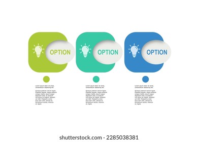 Infographic template for business plan ,strategy, roadmap. 3 Steps Modern minimal  timeline diagram creative style, rectangle shape, presentation vector infographics