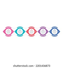 infographic template for business, science, education world. geometric infographic template. five steps infographic template. internet, magazine, web, annual report information template