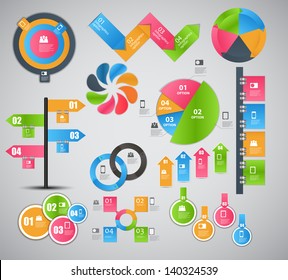 Infographic template business vector illustration