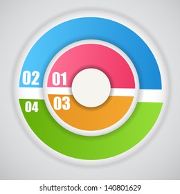 Infographic template business vector illustration