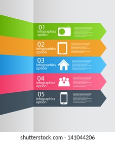 Infographic template business vector illustration