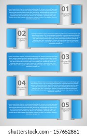 Infographic template business vector illustration