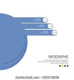 Infographic template  can be used for workflow layout, diagram, annual report, web design