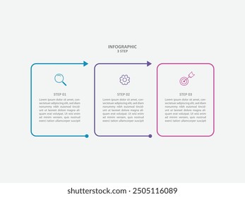 Infografía Plantilla desain Vector negocio 