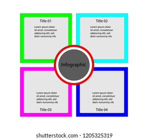 Infographic template design