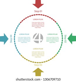 Infographic template design