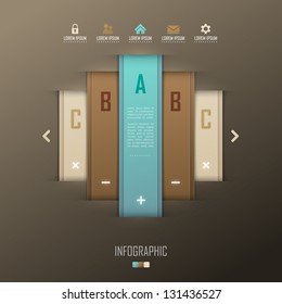 Infographic template design