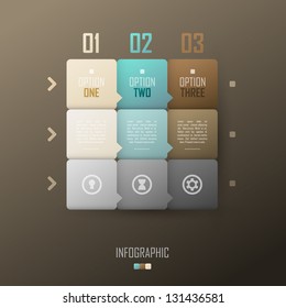 Infographic template design