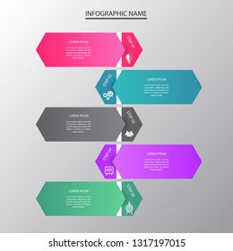 Infographic template design