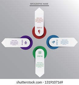 Infographic template design