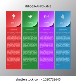 Infographic template design