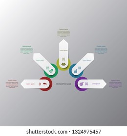 Infographic template design
