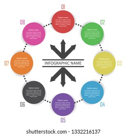 Infographic template design