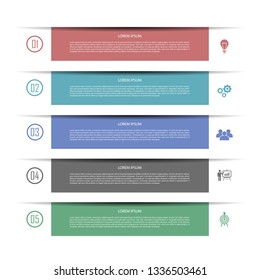 Infographic template design