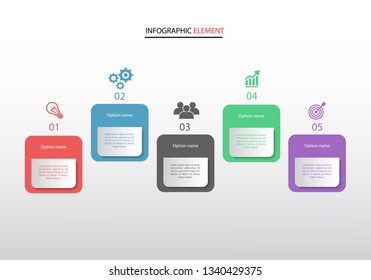 Infographic template design