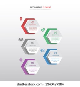 Infographic template design