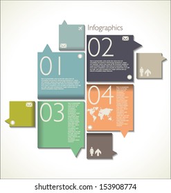 Infographic template design