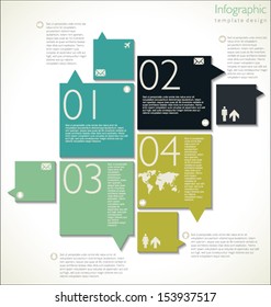 Infographic template design