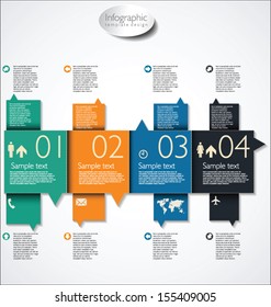 Infographic template design