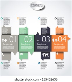 Infographic template design