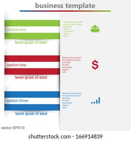 Infographic template design