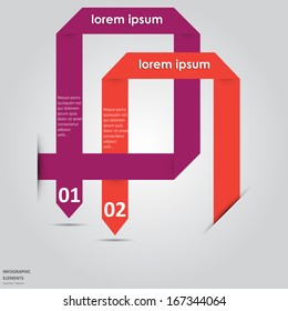 Infographic template design